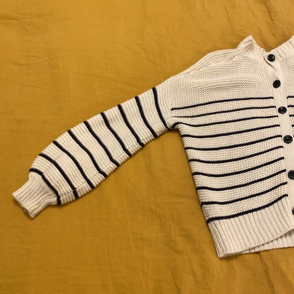 Alex Mill Button-Back Crewneck Sweater in Stripe - Picture 10 of 11